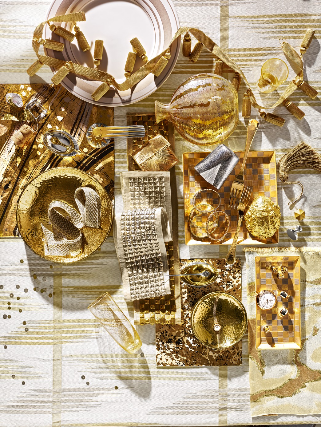 Silver and Gold Accessories