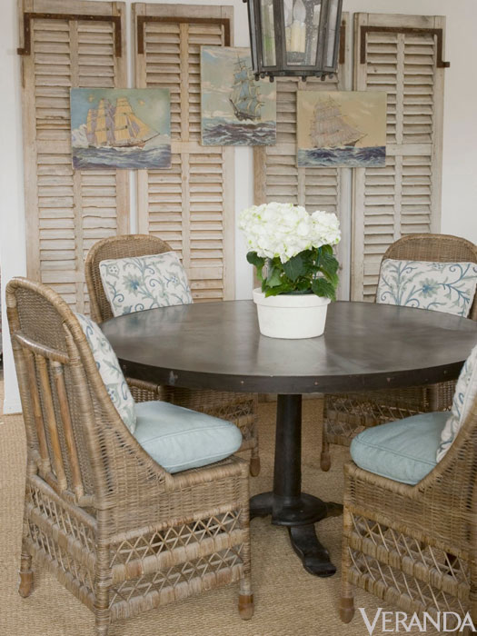 Designer brooke giannetti design and decorating ideas Zinc Véranda désign